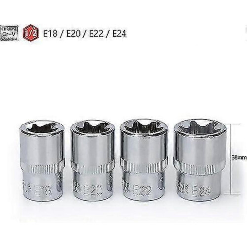 Socket Set Of 14 E Profile E14- E24 I 2