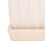 Accent Plus White Square Ceramic Small Planter (Set of 3) 3