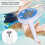 Floating Digital Pool Thermometer Solar Powered Outdoor Spa Temperature Measure 3