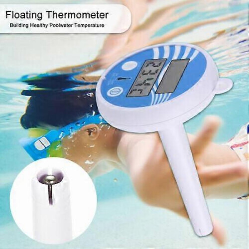 Floating Digital Pool Thermometer Solar Powered Outdoor Spa Temperature Measure 2