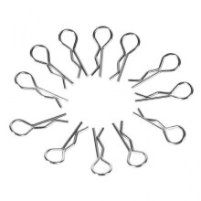 12pcs Body for Shell Clips Pin Stainless Steel for Hsp Redcat Hpi Rc 1/10 Model