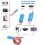 (Red) USB Type C To 4K HDMI Conversion Adapter Cable for TV Mobile Computer HD Cast Screen Line Projection Converter 2