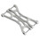 (Silver) 2pcs Model Car Front/rear Suspension Arm Kits Heavy Duty Interior Rc Accessory 5