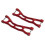(Red) 2pcs Model Car Front/rear Suspension Arm Kits Heavy Duty Interior Rc Accessory 1