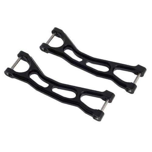 (Black) 2pcs Model Car Front/rear Suspension Arm Kits Heavy Duty Interior Rc Accessory