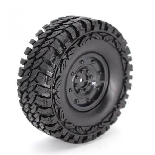 Practical Rubber Crawler Tires Rubber Wheel Suitable for 1/10 Rc Diy Changed 1