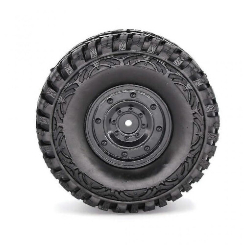 Practical Rubber Crawler Tires Rubber Wheel Suitable for 1/10 Rc Diy Changed 2