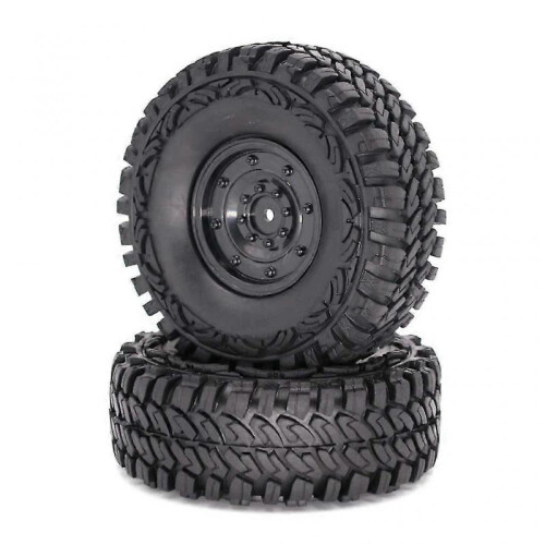 Practical Rubber Crawler Tires Rubber Wheel Suitable for 1/10 Rc Diy Changed