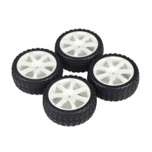 4pcs Rubber Rc Racing Tires Car On Road Wheel for Rim for Hsp Hpi Spare Parts