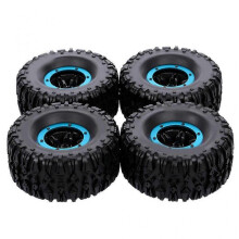 4 Pcs 2.2" Inflatable Rc Car Tires Rc Air Pneumatic Tyre 135mm Exquisite