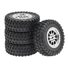 (Inner cotton tire si) 4pcs Rubber Rc Tires Climing Rc Trucks Tyres Used For Mn90 Mn91 Mn99 Mn99s