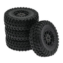 (Inner cotton tire bl) 4pcs Rubber Rc Tires Climing Rc Trucks Tyres Used For Mn90 Mn91 Mn99 Mn99s