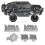 Rc Stainless Steel Chassis Protector Toy Collection for 1/10 Model Car 4