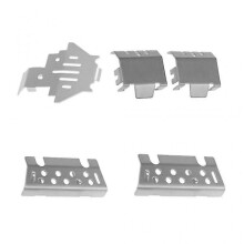 Rc Stainless Steel Chassis Protector Toy Collection for 1/10 Model Car