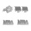 Rc Stainless Steel Chassis Protector Toy Collection for 1/10 Model Car 1