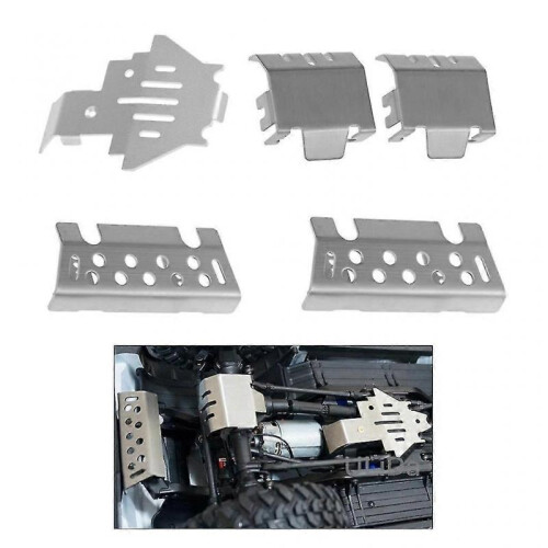 Rc Stainless Steel Chassis Protector Toy Collection for 1/10 Model Car 1