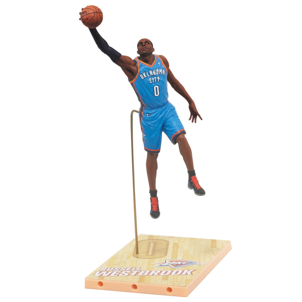 Nba Oklahoma City Thunder Mcfarlane 2012 Series 21 Russell Westbrook Actiefiguur-image