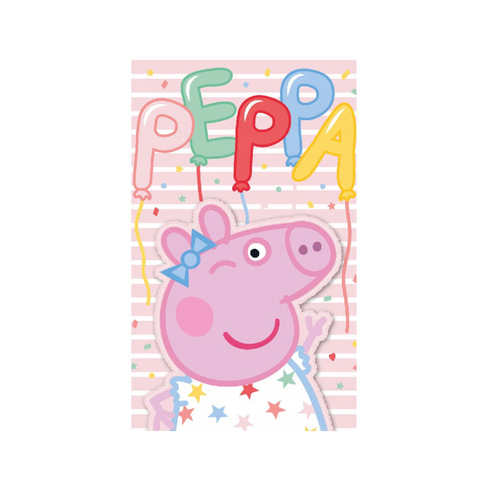 Peppa Pig Hand & Face towel 30 x 50 cm 100% COTTON-image-OPC-PHPKSXQ-NEW