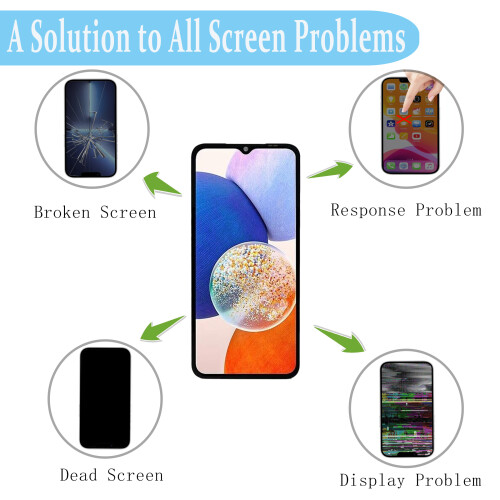 For Samsung Galaxy A14 5G SM-A146P SM-A146U LCD Screen Replacement 1