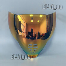 (Bronze gold) Icon Airflite Visor Shield - Fliteshield Mirrored Airflite Faceshield - Replacement Face Shield For Icon Airflite Helmets