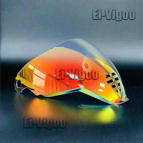 (Rainbow) Icon Airflite Visor Shield - Fliteshield Mirrored Airflite Faceshield - Replacement Face Shield For Icon Airflite Helmets 1