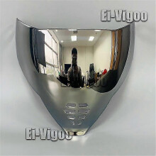 (Silver) Icon Airflite Visor Shield - Fliteshield Mirrored Airflite Faceshield - Replacement Face Shield For Icon Airflite Helmets