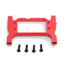 (Red) Simulated Car Metal Steering Brace Crossmember Beam For Traxxas Trx4