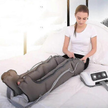 (Waist 1pcs) Portable Pressotherapy Lymph Drainage Machine Air Pressure Pressotherapy Body Massager Detox Body Slimming
