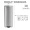 30L Square Stainless Steel Kitchen Bin, Pedal Bin with Soft-Close Lid Dustbin 9