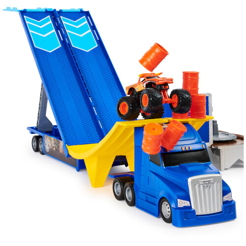 Monster Jam Monster Jam, Μεταμορφωμένο Σετ Μεταφοράς και Αποθήκευσης με El Toro Loco 2