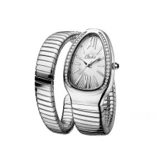 (Q7) Women's Snake Shape Bangle Bracelet Watch