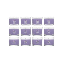 Yankee lumnare Semnatura votiva mini lumnare borcan liliac flori de parfum natural de soia naturala cu ceara de ceara cu fibre naturale fitil 1