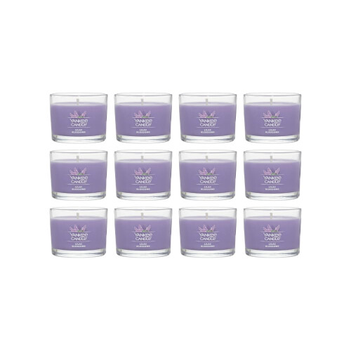Yankee Candle Yankee Candle Mini Κερί Βοτάνων, Άνθη Λιλά, Φυσικό Σόγιας, 1.3 OZ (Συσκευασία)