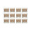 Yankee Candle Yankee Candle Mini Κερί Votive, Άμπερ & Σανταλόξυλο, Φυσικό Σόγιας, 1.3 OZ Γυάλινο Βάζο 1