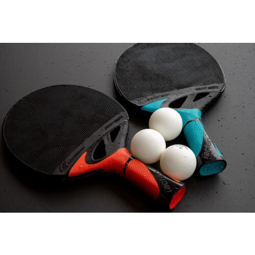 CORNILLEAU 2 paddlar och 3 bollar TACTEO Pack 4 Duo 1