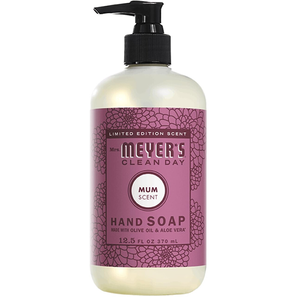 Mrs. Meyer's Clean D Mrs. Meyer's Clean Day Liquid Hand Soap Mum (12.5 Fl Oz (Pack Of 1))
