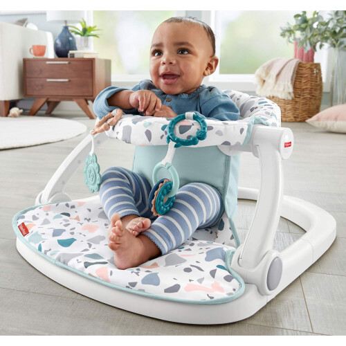 Fisher-Price Fisher-Price Φορητή Καρέκλα Μωρού Sit-Me-Up με Αναπτυξιακά Παιχνίδια 2
