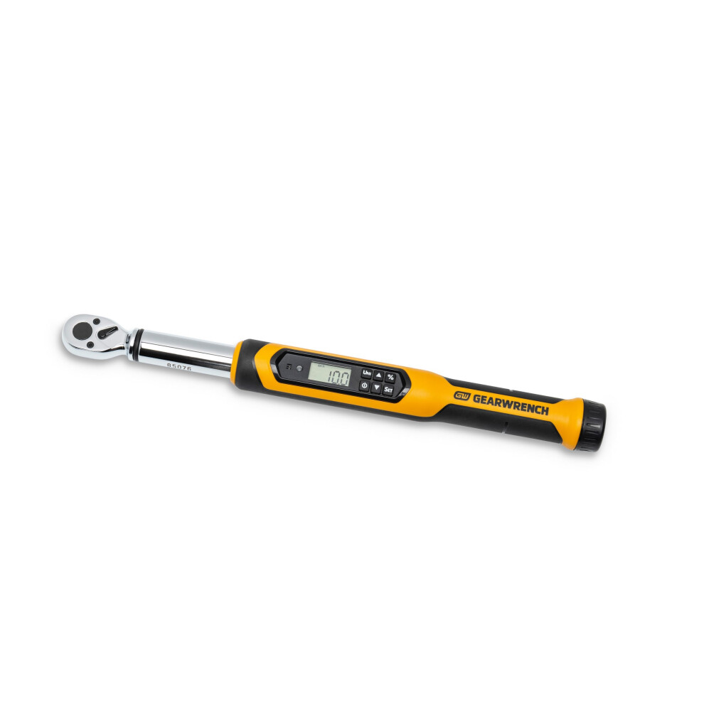 Gearwrench 3/8 Drive Electronic Torque Wrench 7.4-99.6 Ft Lb - 85076 099575850769