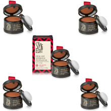 Style Edit Root Touch Up Powder (confezione da 5) per coprire radici scure e capelli grigi tra una visita dal parrucchiere e l'altra. Colore ross