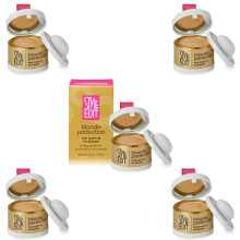 Style Edit Root Touch Up Powder (confezione da 5) per coprire radici scure e capelli grigi tra una visita dal parrucchiere e l'altra. Colore bion
