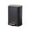 (gray) Stainless Steel Cleverly Designed Trash Can For Kitchen And Bathroom 2