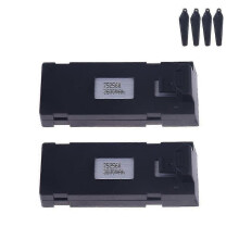 (Black) 3.7v 3600mah Battery And Charger Compatible E88 E88pro E88max E525 E99 E99pro P1 P5pro K3 S1 P8 Mini Uav Drone Battery Rc Parts