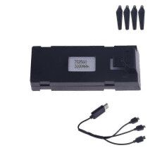 (Red) 3.7v 3600mah Battery And Charger Compatible E88 E88pro E88max E525 E99 E99pro P1 P5pro K3 S1 P8 Mini Uav Drone Battery Rc Parts