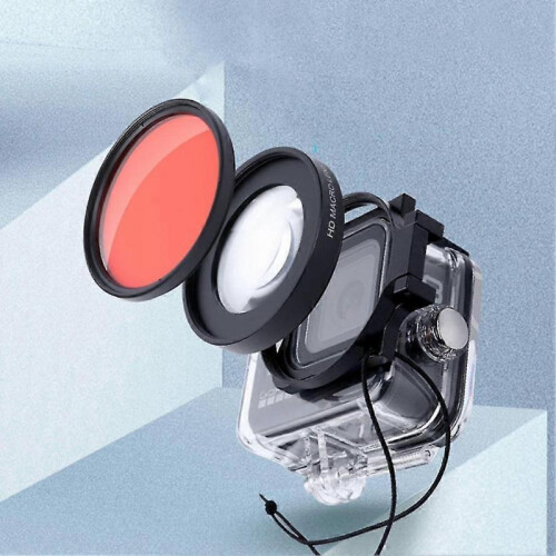 (5) Portable Action Camera Diving Filter Kit Professional For Gopro Hero 9 8 1
