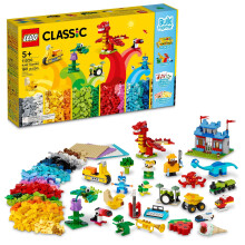LEGO Classic Build Together 11020 Set di giocattoli creativi per bambini e bambine dai 5 anni in su (1601 pezzi)
