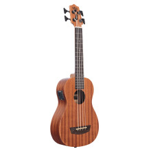 Kala Brand Music Co. 4-strunowe ukulele Natural Ubass WNDR-FS