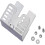 Universal Stainless Steel Rotisserie Motor Bracket Kit 1