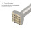Electric Hammer Chisel Bit Compatible Surface Roughening Percussion Hammer Chisel Tool Compatible Wall Concrete Ceramic Tile 5