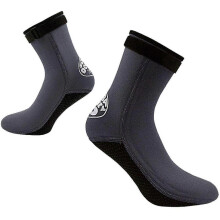 (M, grey) 3mm Neoprene Socks Adult Warm Snorkeling Socks Womens Mens Swimming Diving Surfing Boots