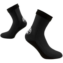 (L, black) 3mm Neoprene Socks Adult Warm Snorkeling Socks Womens Mens Swimming Diving Surfing Boots